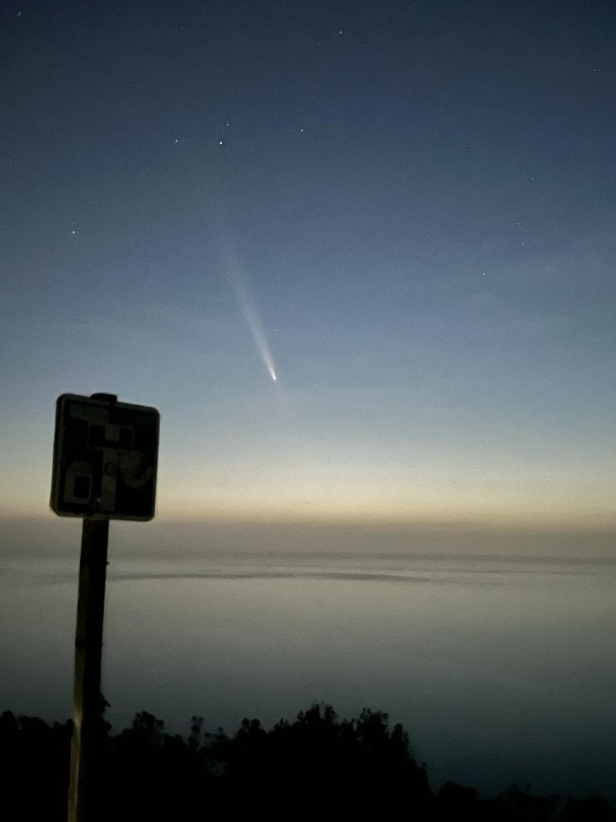 Així vàrem captar el cometa C/2023 A3 Tsuchinshan-ATLAS des de la Torre des Verger