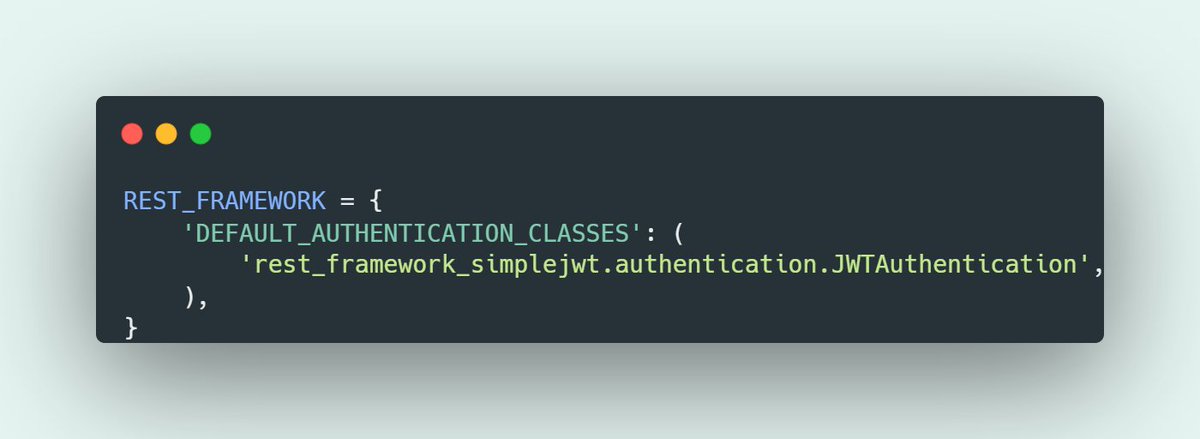 ashish_pan11098's tweet image. Day 15 of #LearningJourney: Implemented JWT authentication and throttling in #DjangoRestFramework for the test app.  #FestivalOfLearning #LUD15