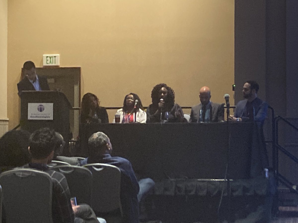 Elizabeth Malinzak, MD, FASA (@ebmalinzakmd) on Twitter photo A powerhouse panel at #ANES24 for RADAR: @WixsonMatt <a href="/reece_nguyen/">Travis Reece-Nguyen (he/him) MD, MPH, FAAP 🏳️🌈</a> <a href="/sickledoc/">William McDade</a> <a href="/AllisonLeeNYC/">Allison Lee</a> <a href="/OdinakachukwuE5/">Odi Ehie, MD (She/Her/Anesthesia)</a> <a href="/Leahpimentel/">Leah Pimentel</a> teaching us about the future of EDI
<a href="/ASALifeline/">ASA®</a> <a href="/UCSFAnesthesia/">UCSF Anesthesia and Perioperative Care</a> <a href="/stanfordanes/">Stanford Anesthesiology</a> <a href="/womenMDinanesth/">Women in Anesthesiology</a> <a href="/APSForg/">APSF</a> A powerhouse panel at #ANES24 for RADAR: @WixsonMatt <a href="/reece_nguyen/">Travis Reece-Nguyen (he/him) MD, MPH, FAAP 🏳️🌈</a> <a href="/sickledoc/">William McDade</a> <a href="/AllisonLeeNYC/">Allison Lee</a> <a href="/OdinakachukwuE5/">Odi Ehie, MD (She/Her/Anesthesia)</a> <a href="/Leahpimentel/">Leah Pimentel</a> teaching us about the future of EDI
<a href="/ASALifeline/">ASA®</a> <a href="/UCSFAnesthesia/">UCSF Anesthesia and Perioperative Care</a> <a href="/stanfordanes/">Stanford Anesthesiology</a> <a href="/womenMDinanesth/">Women in Anesthesiology</a> <a href="/APSForg/">APSF</a>