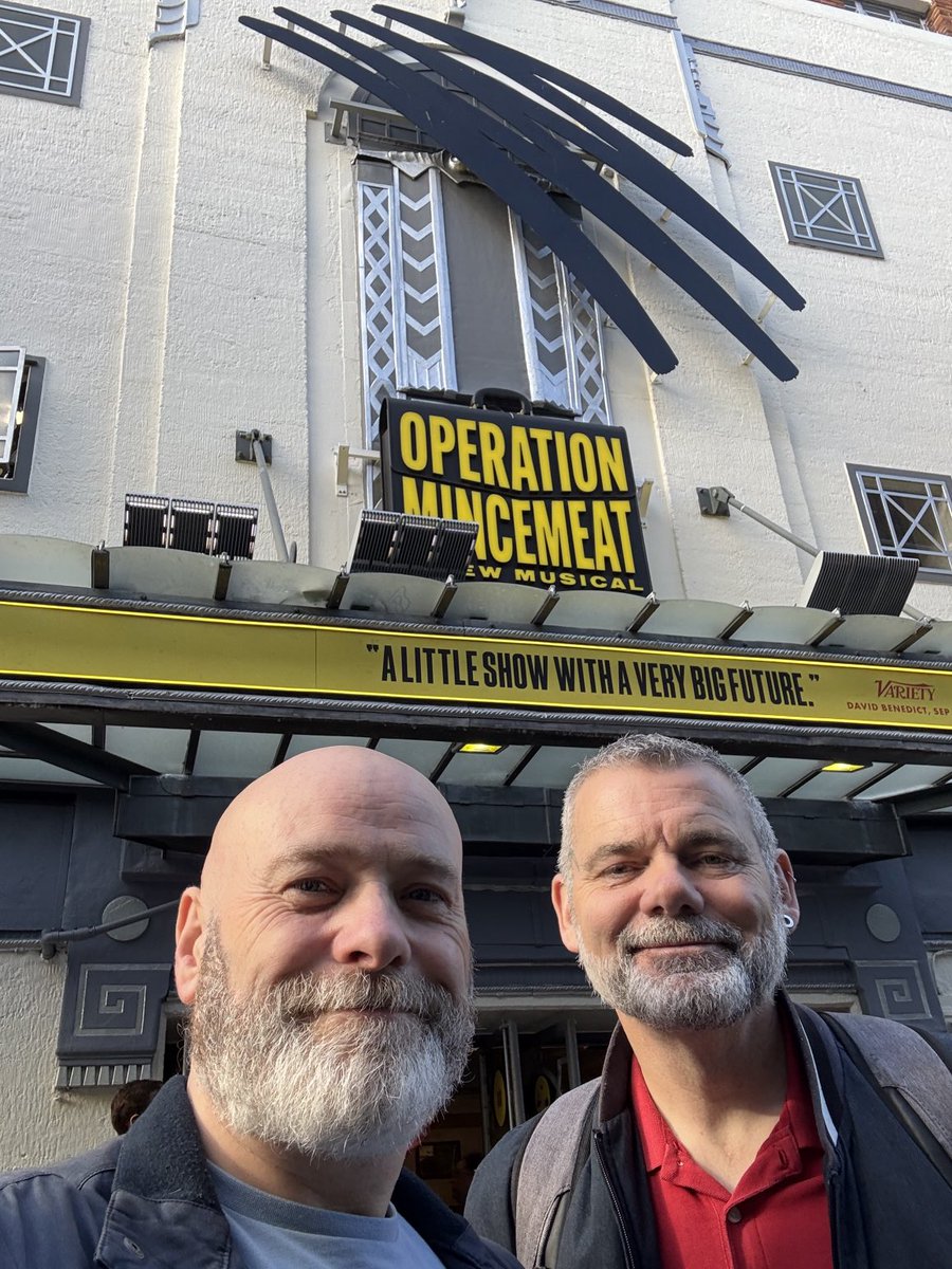 Rib tickling, jaw dropping, tear jerking, heart thumping! ⁦<a href="/mincemeatlive/">Operation Mincemeat</a>⁩ ⁦⁦<a href="/Fortune_Theatre/">Fortune Theatre</a>⁩ is a must see!