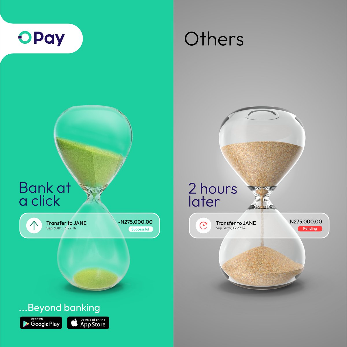 thebrainlordd's tweet photo. Hello Netizens

Here are few designs we did for @OPay_NG as a class project to explain basic conceptual flyer design.
The whole idea is to say more with less; a simple flyer with conceptual approach. https://t.co/qxe6Nlta6y