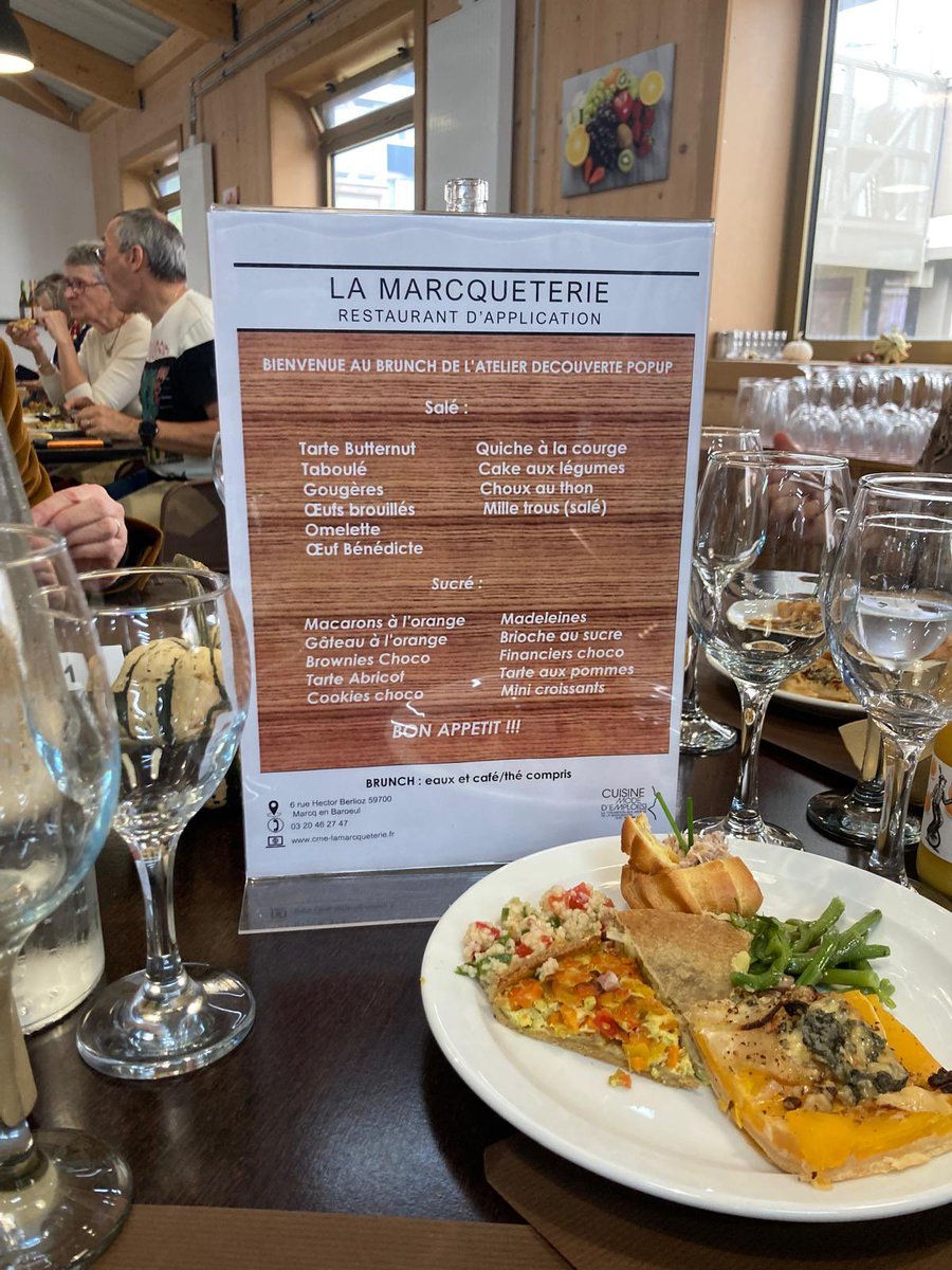 En 2 semaines, nos participants du Pop Up Story ont organisé un brunch réussi avec l’aide des stagiaires de la formation cuisine. La plupart poursuivent l’aventure avec une formation certifiante. Merci à la mairie de Marcq-en-Baroeul, la MEL et France Travail pour leur soutien.