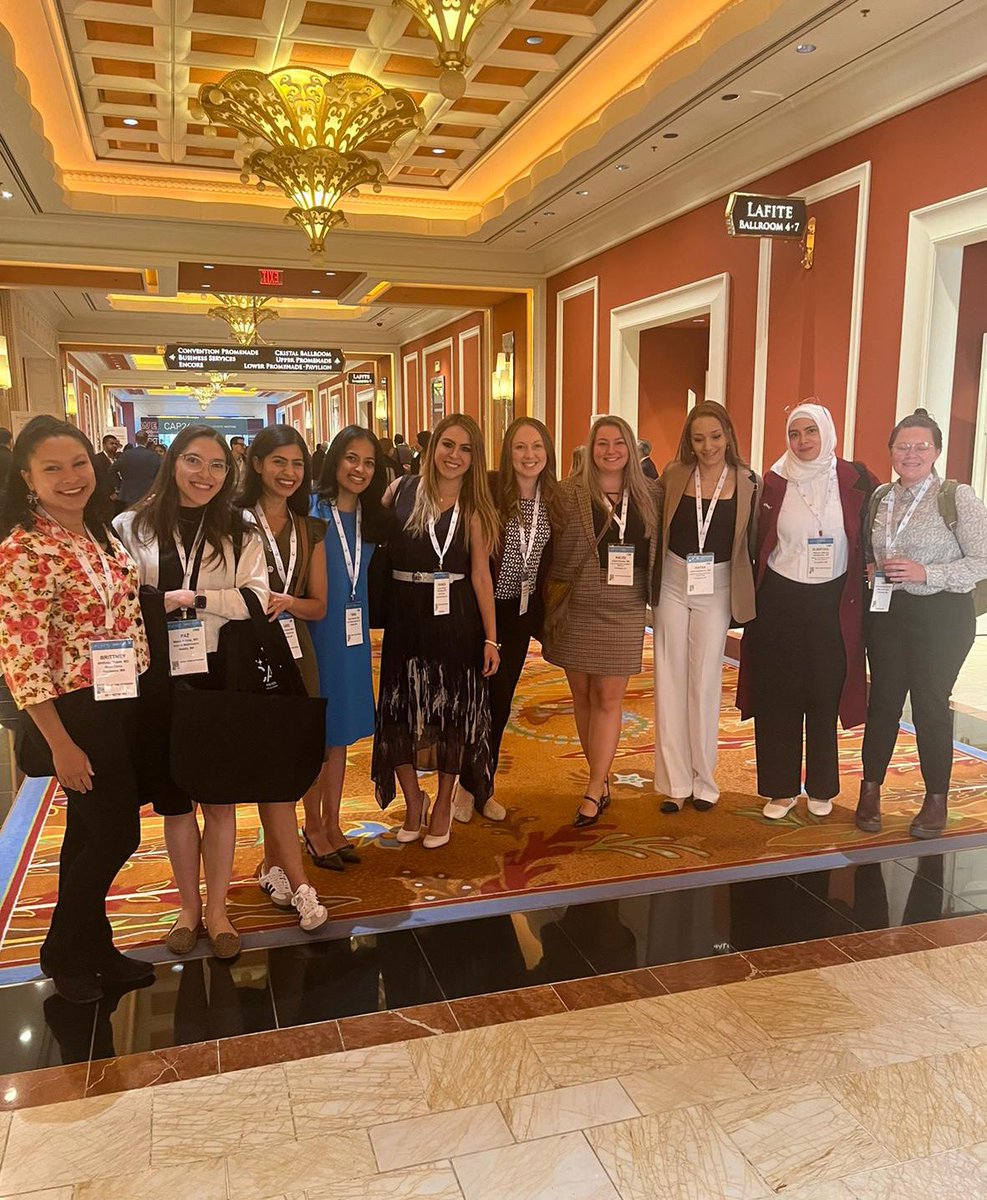 AranzaPinedo's tweet image. Absolutely happy 😃 to spend time at #CAP24 with these amazing and diverse group of women, future leaders in #Pathology🔬💪🏻😊 Together we can accomplish anything ♥️ #MyPathFamily #CAP2024 #PathMatch2025 #PathX