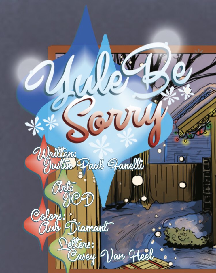 I did a little lettering/logo work for the Holiday Edition of Scott Snyder (<a href="/ssnyder1835/">Scott Snyder</a>) Presents: The CloakRoom. Edited by <a href="/JerryCarita/">Jerry Carita</a> #wip #scottsnyder #comicanthology #comics #makecomics #comicbook #comicbooks #indiecomics #makemorecomics #readmorecomix