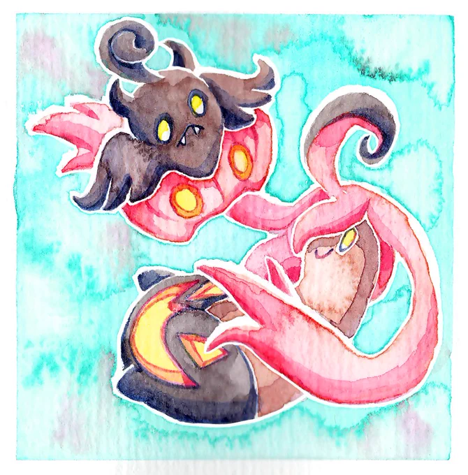 ghost type-tober 19: pumpkaboo &amp; gourgeist 