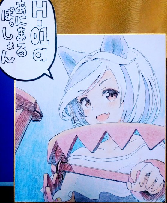 看板色紙できたー 