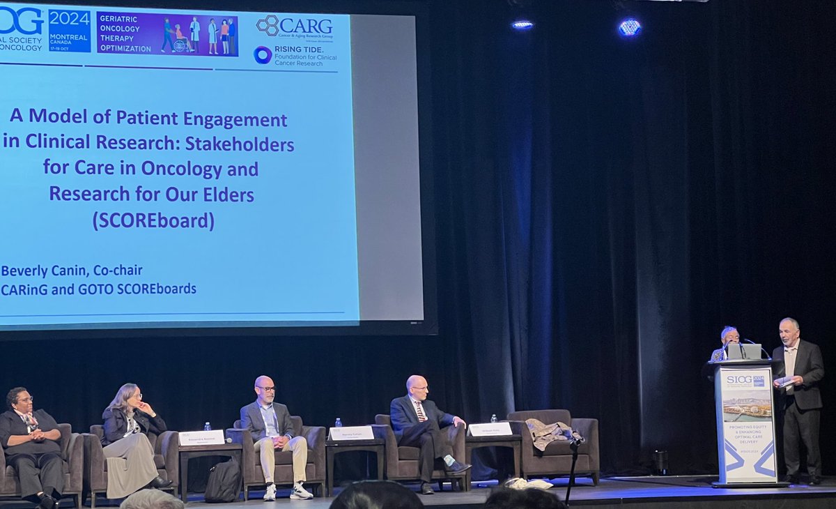 Heidi Klepin (@hklepinmd) on Twitter photo The amazing Beverly Canin and Chuck OShea teaching us about engaging with older adult patient partners in research <a href="/myCARG/">Cancer and Aging Research Group (CARG) #GeriOnc</a> <a href="/WilliamDale_MD/">William Dale, MD, PhD, FASCO</a> The amazing Beverly Canin and Chuck OShea teaching us about engaging with older adult patient partners in research <a href="/myCARG/">Cancer and Aging Research Group (CARG) #GeriOnc</a> <a href="/WilliamDale_MD/">William Dale, MD, PhD, FASCO</a>