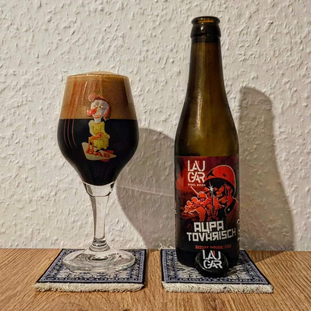Laugar – Aupa Tovarisch – Russian Imperial Stout [2022] (*****) 12,0%

#beeronthecarpet