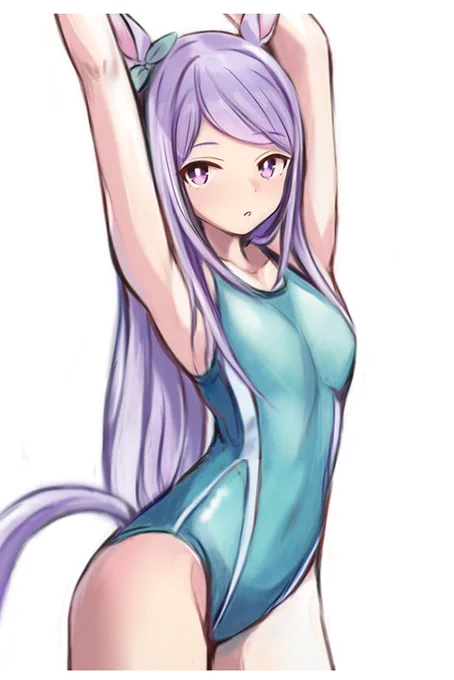 水着マック描いた。 