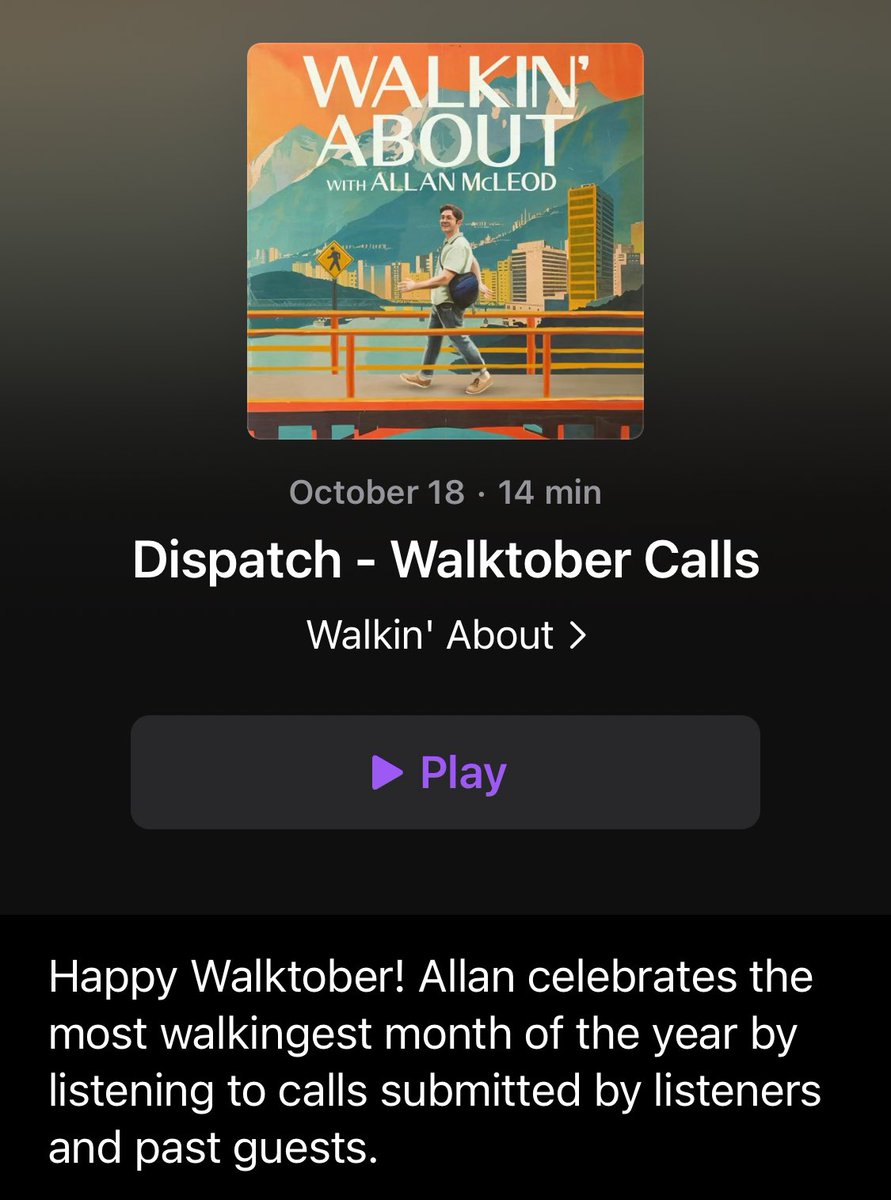 Walktober’s only halfway done y’all! You can still send us a little walkin’ dispatch at WalkinAboutHistory at gmail! podcasts.apple.com/us/podcast/wal…