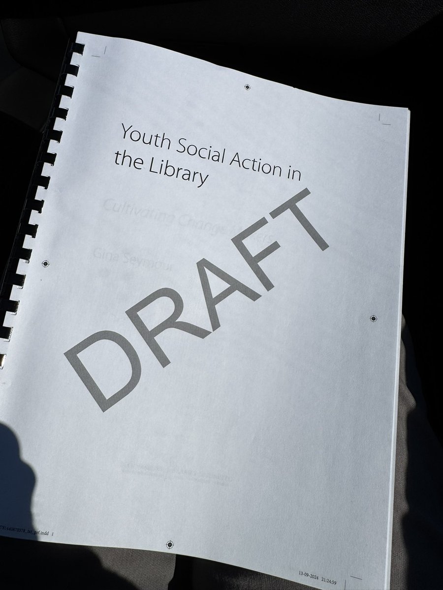 Tom Bober (@captainlibrary) on Twitter photo On the road today and getting a look at <a href="/ginaseymour/">Gina Seymour</a> ‘s upcoming book from <a href="/BloomsburyLU/">Bloomsbury Libraries Unlimited</a>
So many resources and suggestions that are spurring ideas left and right!
This is going to be a must read when it comes out! On the road today and getting a look at <a href="/ginaseymour/">Gina Seymour</a> ‘s upcoming book from <a href="/BloomsburyLU/">Bloomsbury Libraries Unlimited</a>
So many resources and suggestions that are spurring ideas left and right!
This is going to be a must read when it comes out!