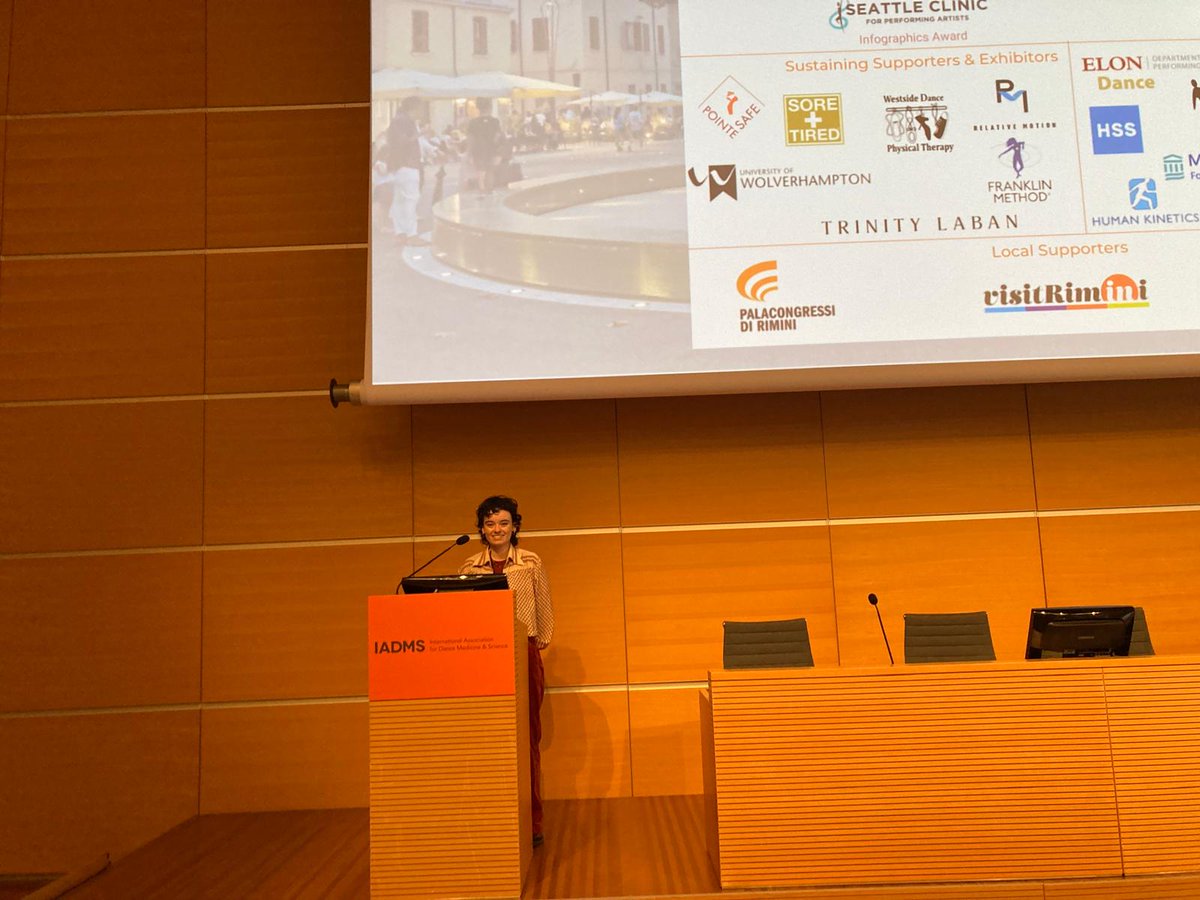 Siobhán O'Reilly (@siobhanoreilly_) on Twitter photo Such a great opportunity to present the findings from my scoping review on intergenerational dance programmes at #IADMS2024 in Rimini. Also grateful to have been shortlisted for the Student Research Prize 💃
@OrfhlaithNi <a href="/AlliedHealthUL/">School of Allied Health</a> <a href="/HRI_UL/">Health Research Institute</a> <a href="/Researchirel/">Research Ireland</a> #LoveIrishResearch Such a great opportunity to present the findings from my scoping review on intergenerational dance programmes at #IADMS2024 in Rimini. Also grateful to have been shortlisted for the Student Research Prize 💃
@OrfhlaithNi <a href="/AlliedHealthUL/">School of Allied Health</a> <a href="/HRI_UL/">Health Research Institute</a> <a href="/Researchirel/">Research Ireland</a> #LoveIrishResearch