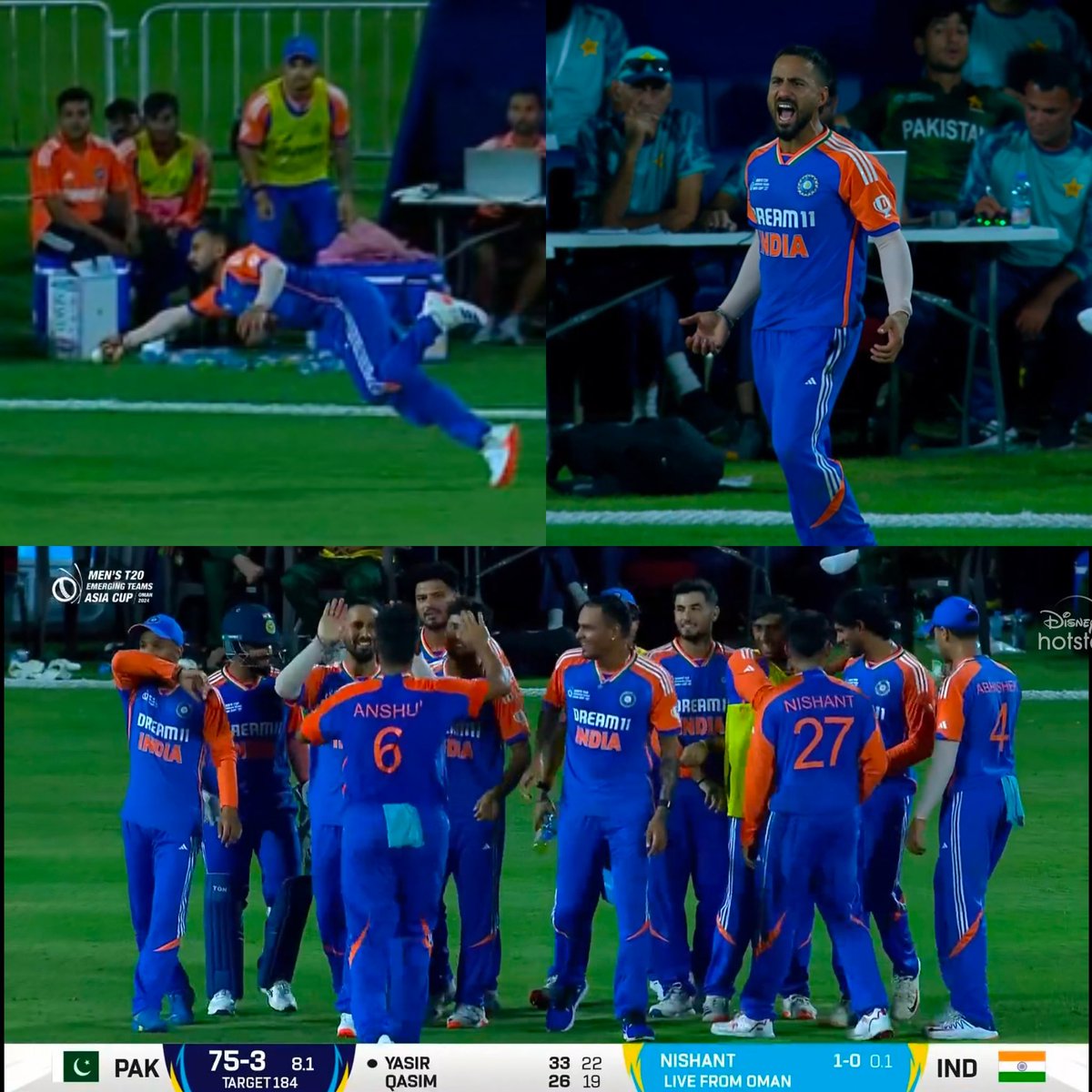 Ramandeep and Flying Catches an amazing love story 😍It's a superman kind of stuff !
#INDAvPAKA