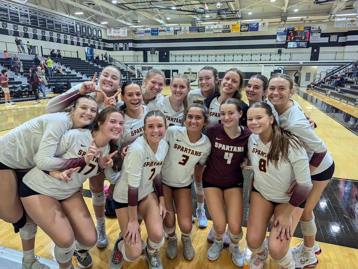 Winner, WINNER! Spartans take round 1 of Tournament action! Great job Volleyball! 🏐🏐🏐