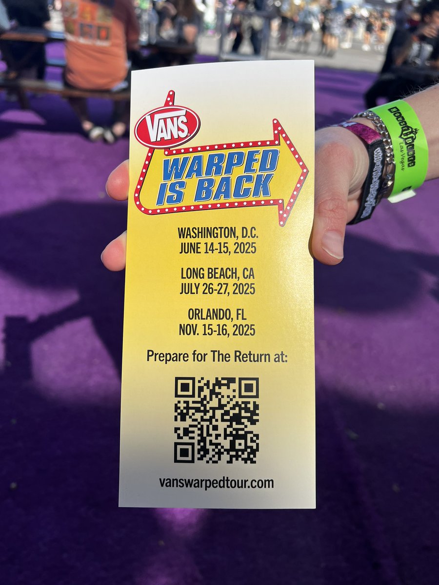 SOTSPodcast's tweet photo. Warped Tour is advertising it's return with religious inspired pamphlets.

📷 by @goonerr1410 https://t.co/1ctkPx9hee