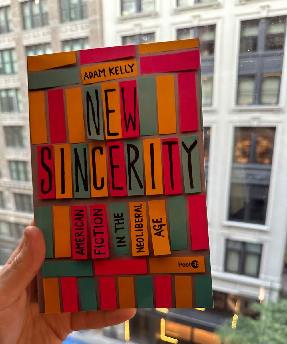 hering_david's tweet photo. New York/New Sincerity. This very special book is out now and you should buy it. https://t.co/3Oii17ytgH