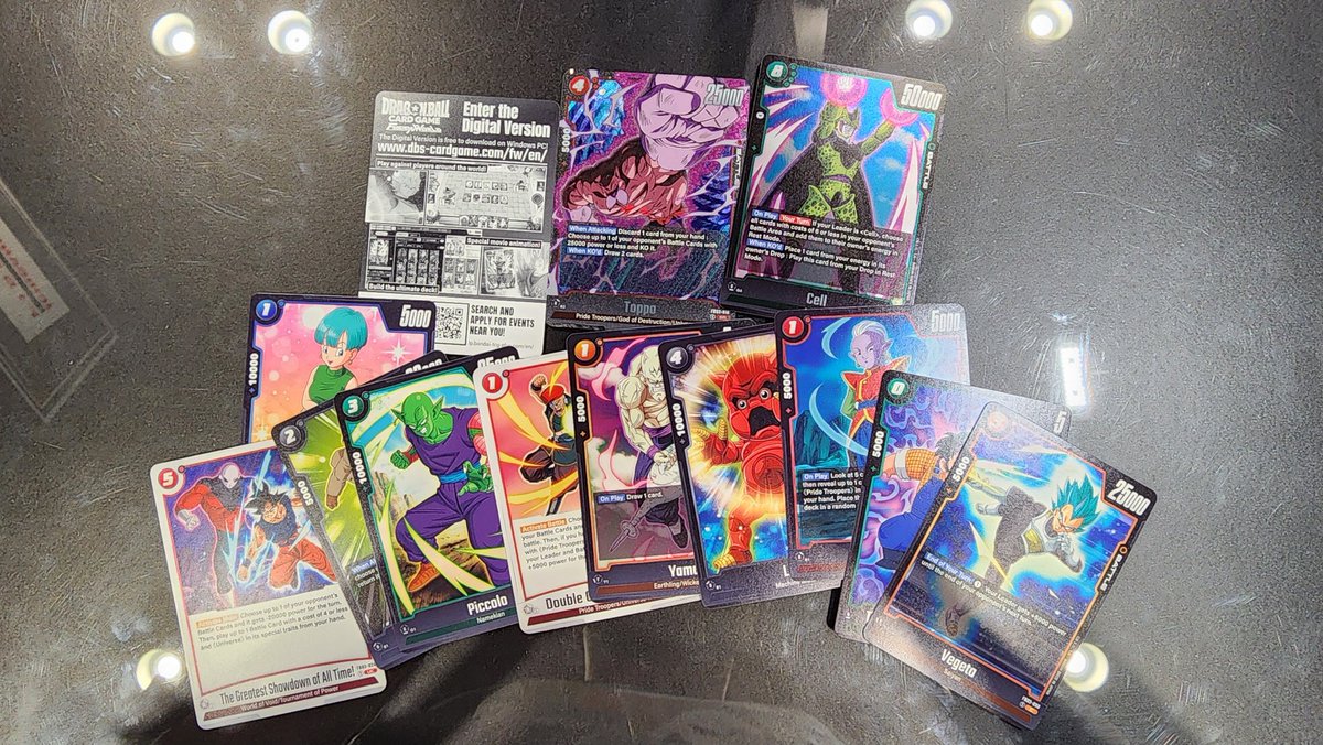 im_tchedah's tweet photo. [Fusion World Booster Pack Opening Challenge!]

-Please type your text here-

#dbfw
#FusionWorld https://t.co/BpntLHRKSY