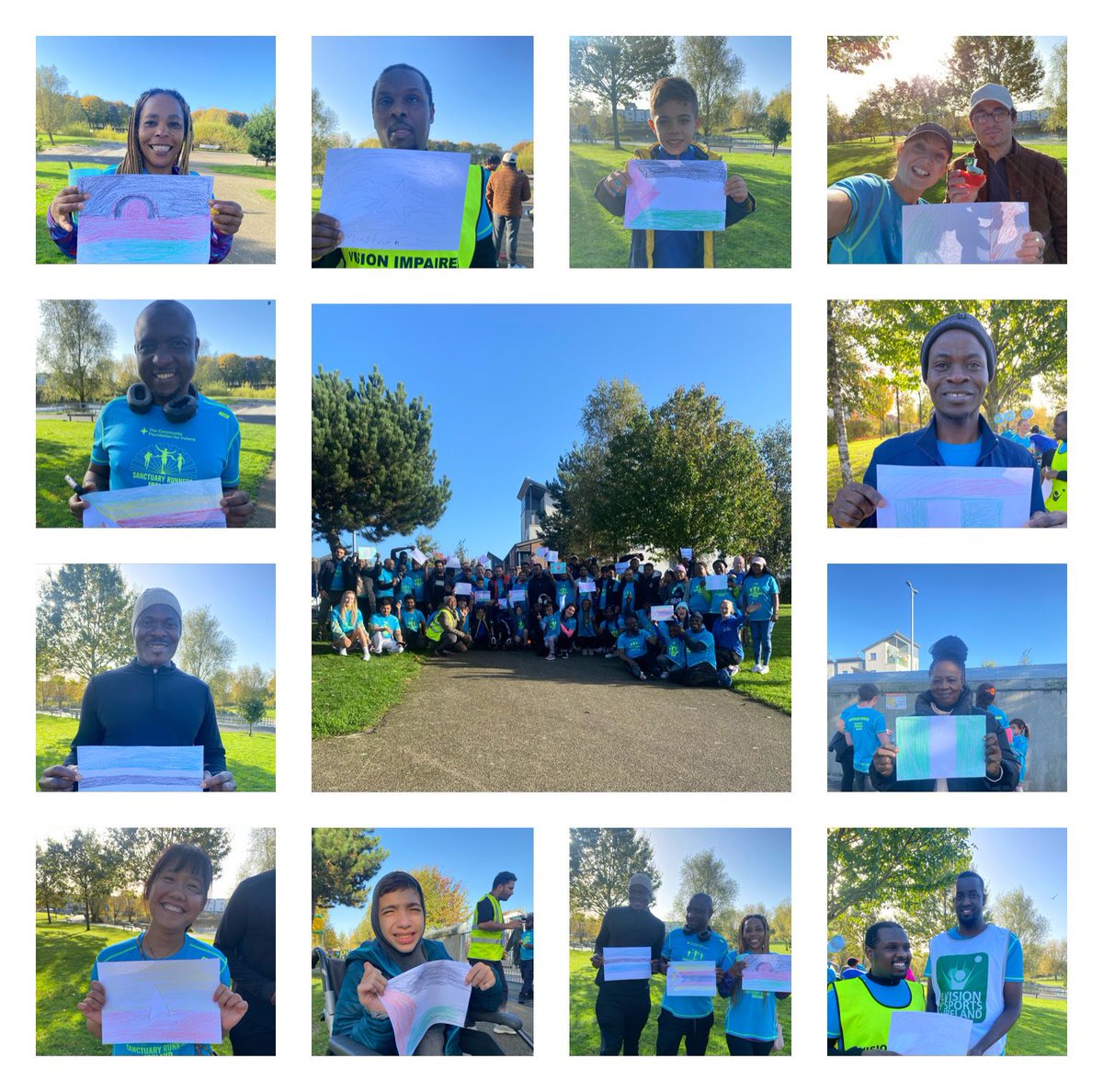 What a great crowd at <a href="/Poppintreepk/">Poppintree parkrun</a> for #GlobalRun2024 this morning and so many flags!,