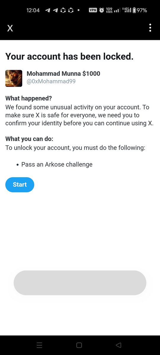 0xMohammad99's tweet photo. My twitter Account got suspend again and again 💔
I have to unlock it everyday... Please Someone Help me... 
I can't tolerate this anymore https://t.co/b0KqeBV3a0