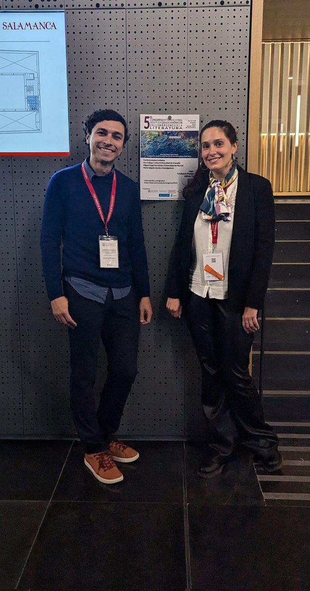 FerValcheff's tweet photo. Del 16-18 de Oct. participé en plenarias, moderé un panel y presenté mi investigación en el V Congreso Internacional de Estudios Exocanónicos «En los márgenes de la literatura: Malditos excesos» en la @usal. Una enriquecedora experiencia académica. Gracias @Micaamoya x recibirme! https://t.co/2PNDHoJ1QM
