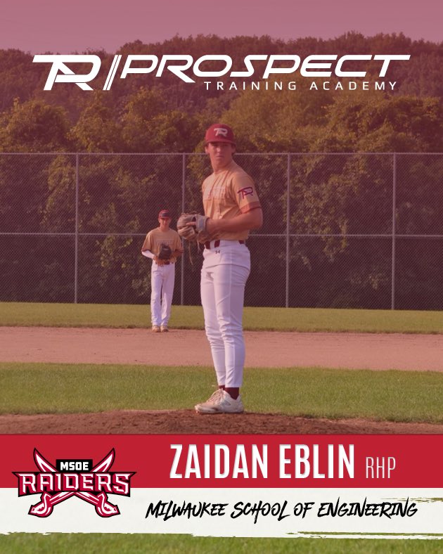 ❗️COMMITMENT ALERT❗️
Congratulations to 2025 RHP Zaidan Eblin (Waterford) for committing to Milwaukee School of Engineering!

#CommitmentAlert #KeepPushingForward #PTAWay
<a href="/ZaidanEblin/">Zaidan Eblin</a> 
<a href="/WUHSBaseball/">Waterford Wolverines Baseball</a> 
<a href="/MSOE_Baseball/">MSOE Baseball</a>