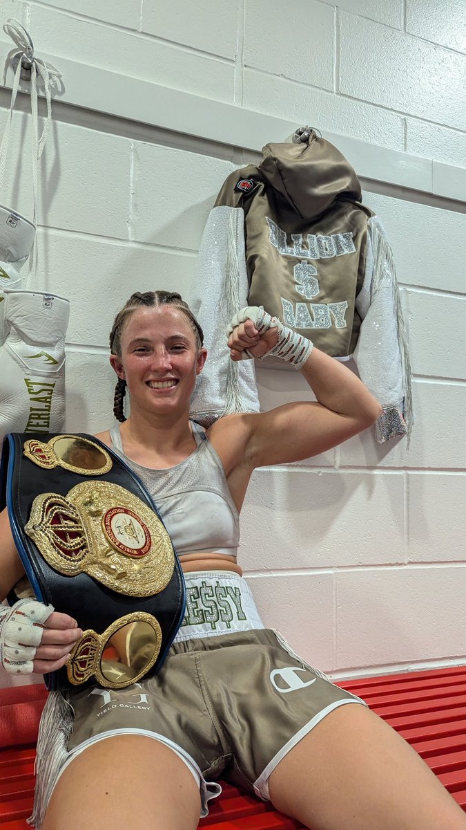 🙌 Buzzing with that win

↗️ First of many titles on the way up....

<a href="/boxxer/">BOXXER</a> / <a href="/HennessySports/">Hennessy Sports</a> / <a href="/SkySportsBoxing/">Sky Sports Boxing</a>