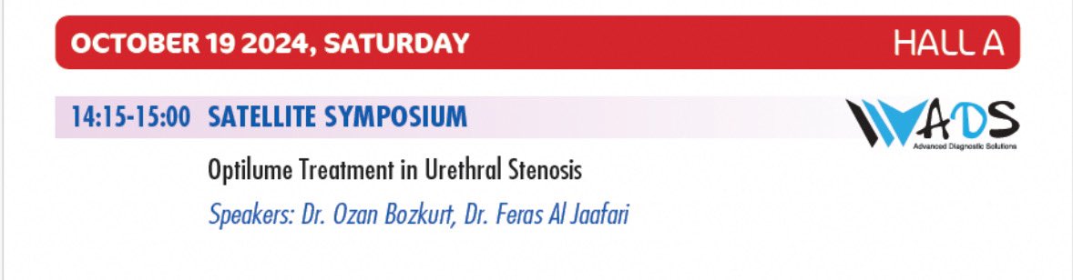 It was my honour to give a talk on LA “office” <a href="/OptilumeDCB/">Optilume</a> for the management of recurrent urethral structures at the 7th Urological Surgery conference in Turkey 🇹🇷! Excellent engagement in a very interactive session ! #optilume <a href="/EAUESUO/">Section of Outpatient and Office Urology (ESUO)</a>