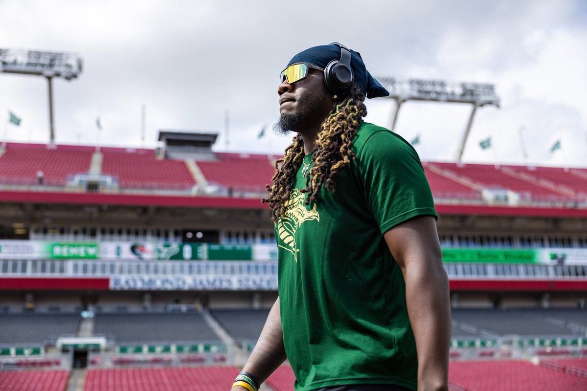 The stage is set.

📍: Raymond James Stadium