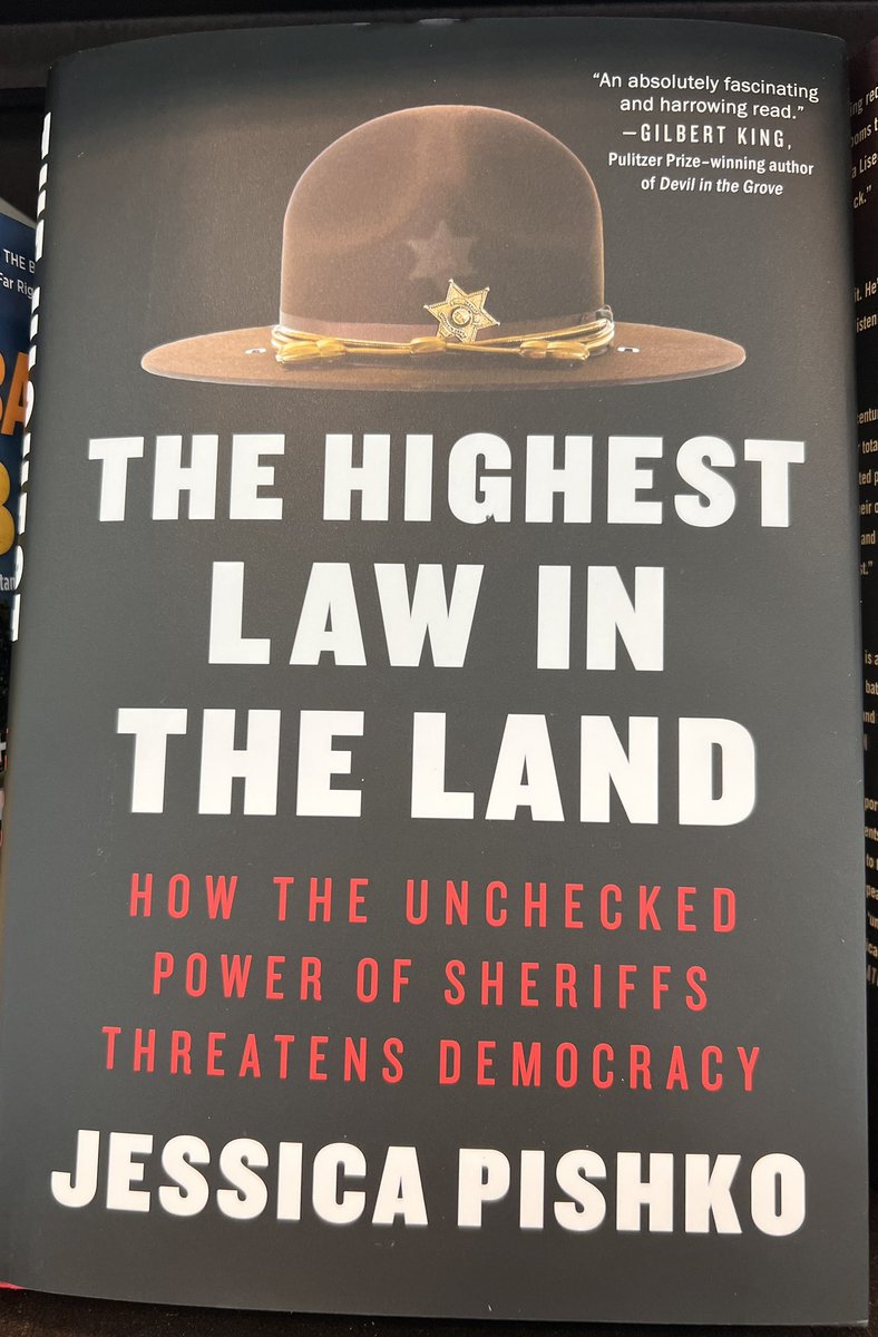 EricisAmerican's tweet image. I saw this garbage in a Barnes and Nobles. Now they want to do away with the only “Elected” law enforcement to have a monopoly on LE and further Democrat corruption.  #constitutionalsheriffs #leftistgarbage #sheriff #sheriffs #barnesandnoble