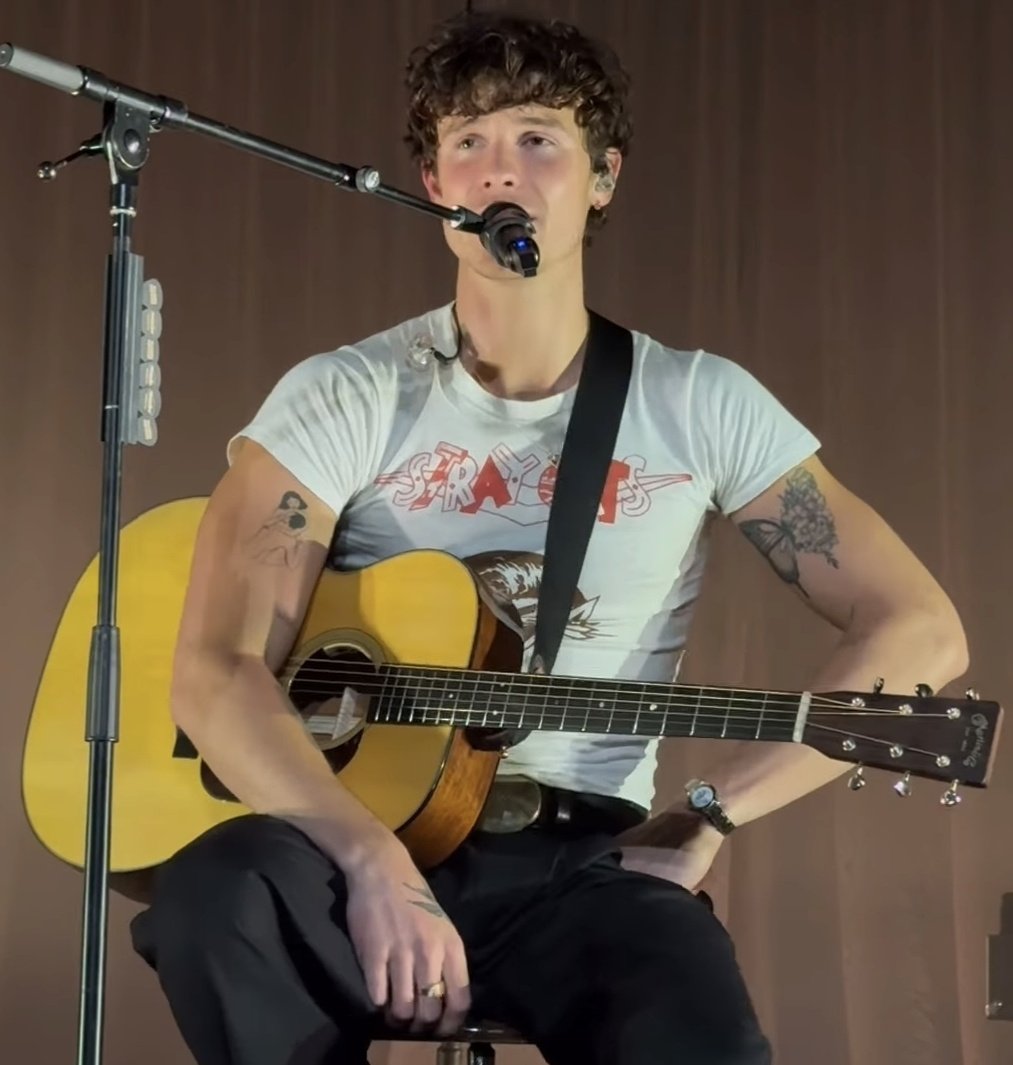 whyyoushawn's tweet photo. girl dinner = Shawn Mendes sitting like this https://t.co/LIbVJDRW9L
