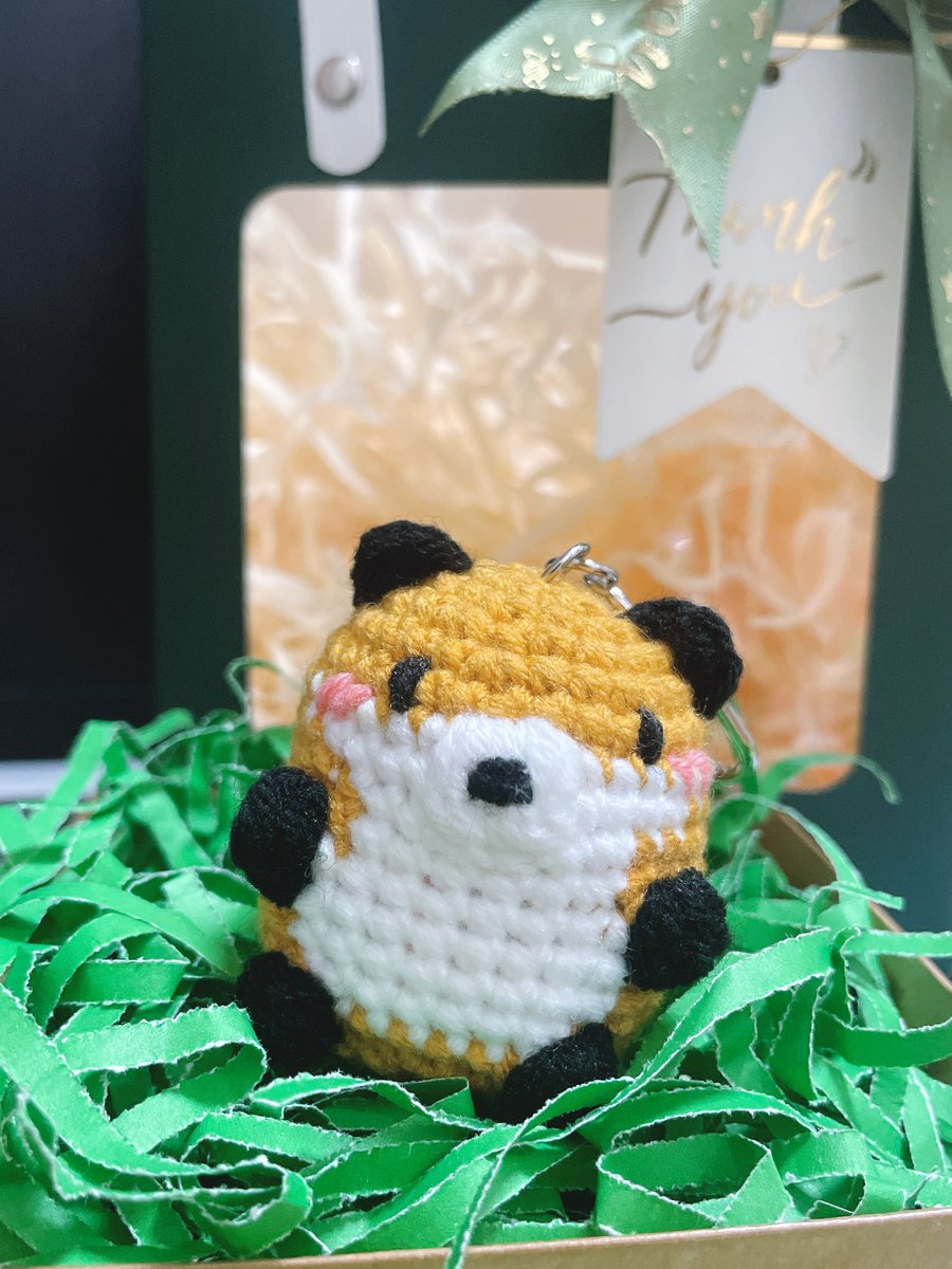 น้องจิ้งจอกที่ออร์เดอร์ถักไปเป็นของขวัญให้อ.นิอิในงานไซน์ค่ะ น่ารักมาก 🥹✨ ขอบคุณนะคะ #รีวิวเดงกวิน