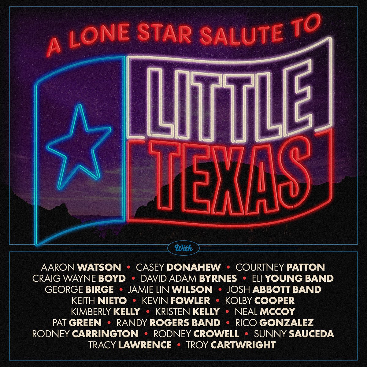 littletexasband's tweet image. We’re incredibly humbled &amp;amp; honored to see some of Texas’ best artists paying tribute to the hits we brought to life in the 90s.

Listen: smithmusic.ffm.to/662582174625.P…

#LittleTexas @tracy_lawrence @randyrogersband @EliYoungBand @aaron_watson @caseydband @PATGREENMUSIC @NealMcCoy