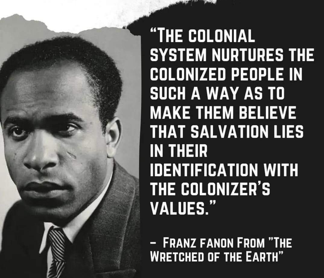 ReddLegend's tweet photo. : The brilliance of Frantz Fanon... https://t.co/MD2tPqXlDC