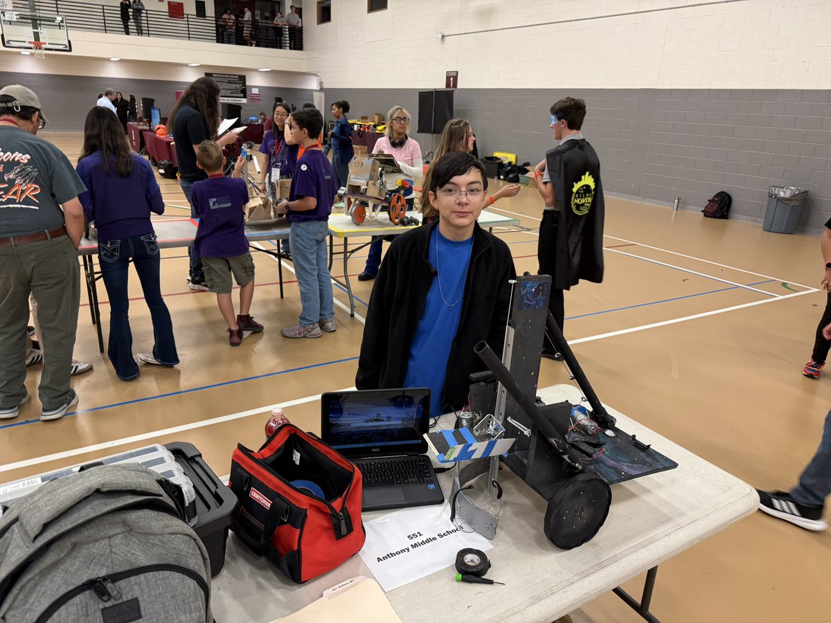 Ronnie Ordoñez (@ronnieordonez) on Twitter photo Our AMAZING <a href="/AnthonyMiddle1/">Anthony Middle School</a> Robotics team is competing at NMSU! Thank you Mrs. Terrazas for guiding our students and investing so much time supporting them. 🤖🐾⚙️🩵 <a href="/_AnthonyISD/">Anthony ISD Wildcats 🍎</a> Our AMAZING <a href="/AnthonyMiddle1/">Anthony Middle School</a> Robotics team is competing at NMSU! Thank you Mrs. Terrazas for guiding our students and investing so much time supporting them. 🤖🐾⚙️🩵 <a href="/_AnthonyISD/">Anthony ISD Wildcats 🍎</a>