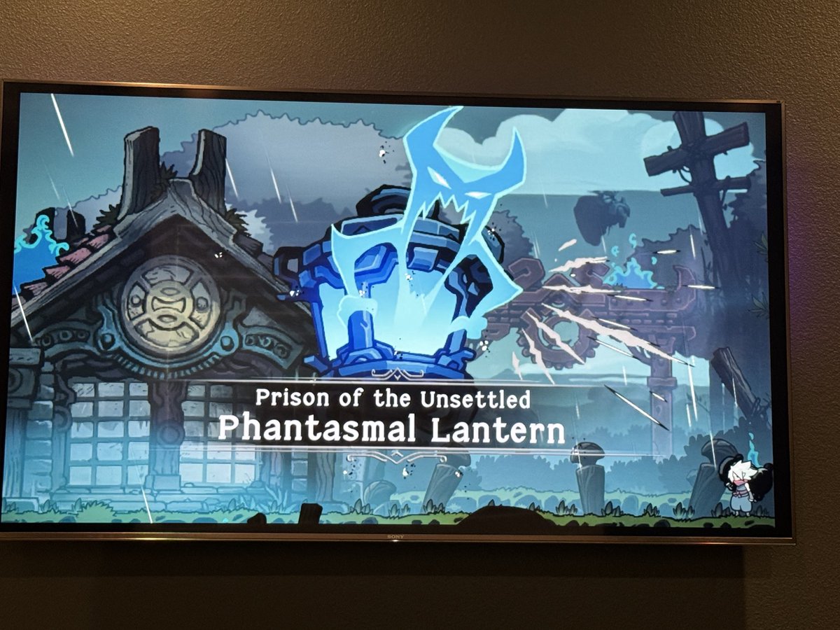 TrentKaniuga's tweet photo. Playtesting Twilight Monk on Switch Devkit for about 6 hours yesterday and only got through 1/6th of the game. When we started, I thought it would be a 6 hour game, but it’s looking like MUCH more than that. #screenshotsaturday #twilightmonk #indiegame https://t.co/F34sVf6pTN