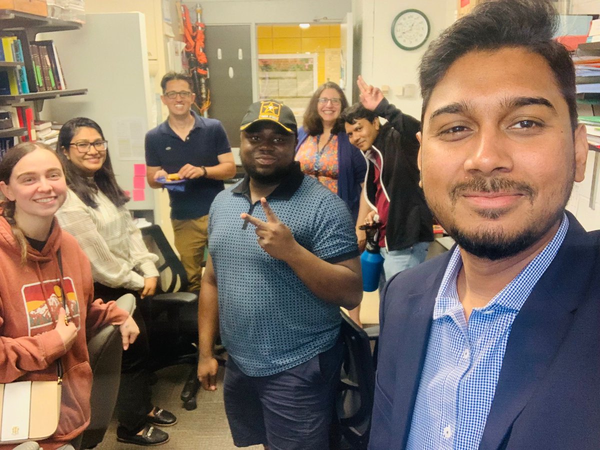 Valentine Lab (@valentine_lab) on Twitter photo Late congratulations to our two most recent PhD graduates <a href="/MdImdad51373524/">Md Imdadul Haque</a> and <a href="/CobaniLori/">Lori Çobani</a> who both successfully defended this past June! Late congratulations to our two most recent PhD graduates <a href="/MdImdad51373524/">Md Imdadul Haque</a> and <a href="/CobaniLori/">Lori Çobani</a> who both successfully defended this past June!
