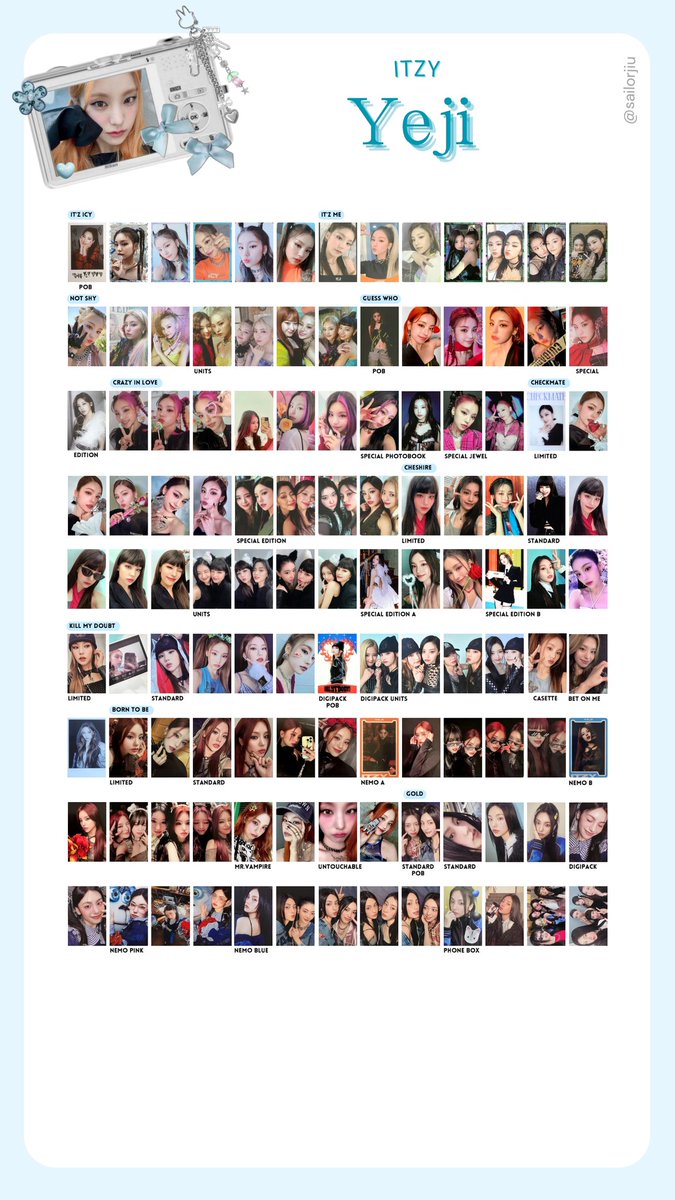 magicaltwice's tweet photo. Itzy Full Album Photocard Template
YEJI LIA RYUJIN CHAERYEONG YUNA
#ITZY_gold #ITZY #ITZYComeback #golditzy #ITZY_ImaginaryFriend
โจ๐ you can use it but don't cut my @
๐ ot5, chaeryeon and yuna โฌ๏ธ
HD: https://t.co/NaiR7kVuM4 https://t.co/q3wgjenQvs