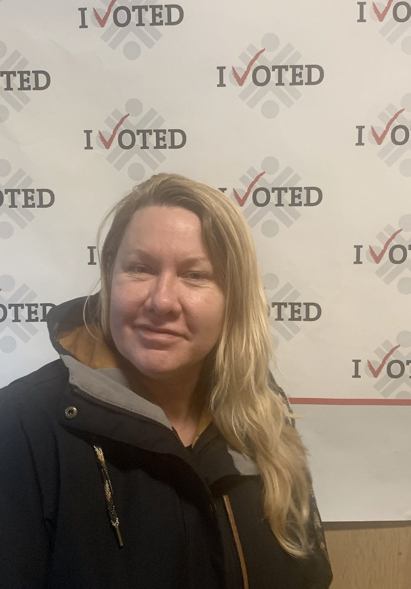 It was pouring here in #Vancouver but that didn’t stop me from voting in the #BCelection today. They even let me vote in my pyjamas! Couldn’t have been easier