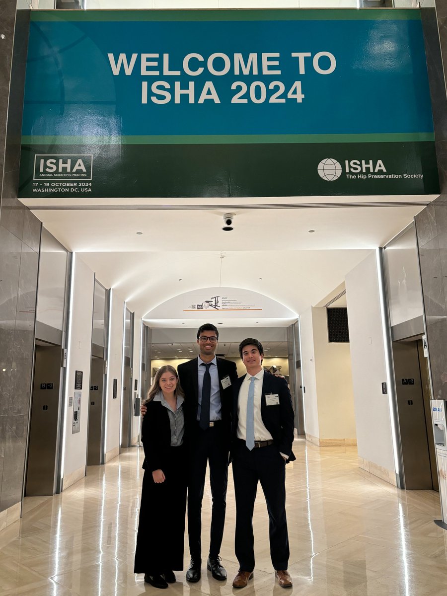 Great work to my research team presenting our studies at <a href="/EOAortho/">EOA</a> and <a href="/ISHASociety/">ISHA</a> this week!! #EOA2024 #ISHA2024 #orthotwitter