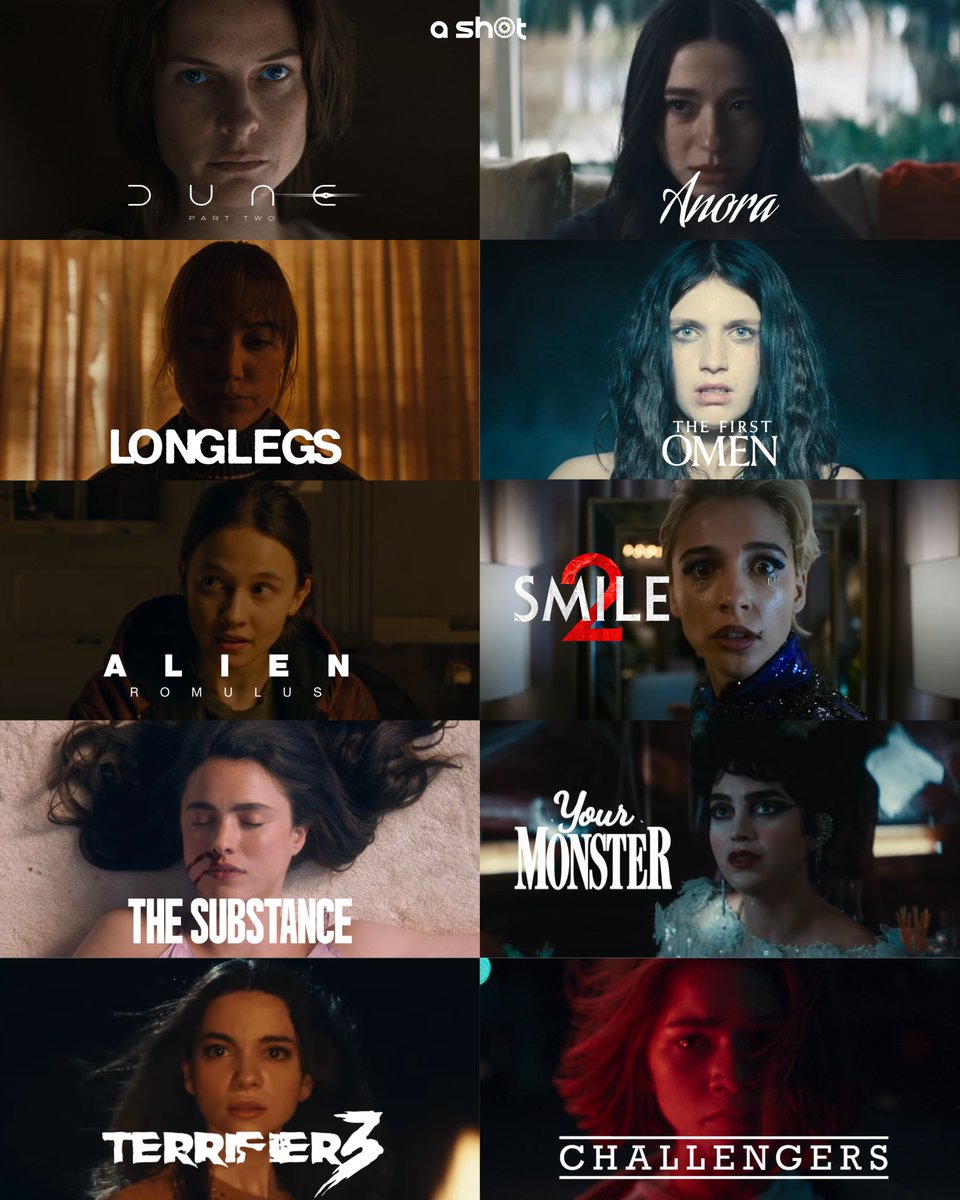 This year has brought impressive female performances, mostly in horror films.