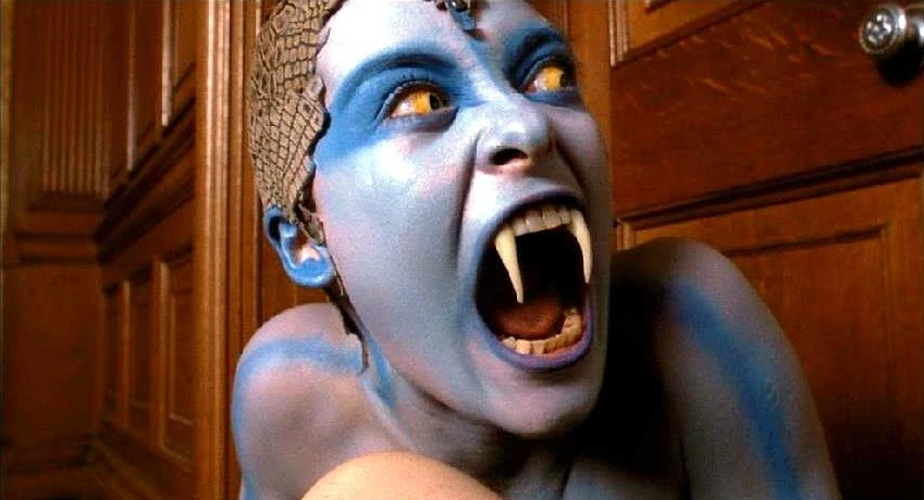Dissolve_Too's tweet photo. Watched Lair of the White Worm last night.  Amanda Donahoe is easy top 3 best female villain in cinema.  The charmed snake walk sealed the deal.   Campy, phallic fun! https://t.co/ZQlcrISLsJ
