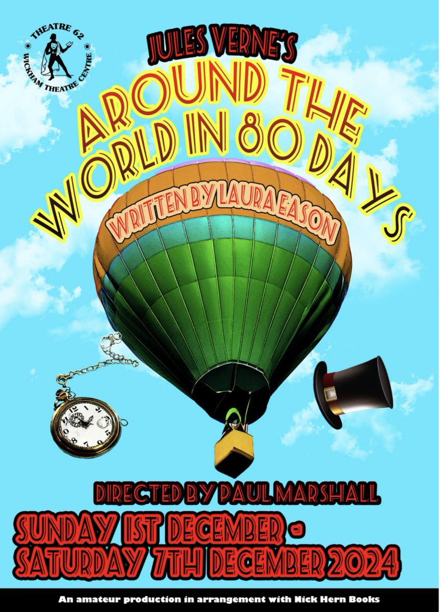 Theatre62's tweet photo. Coming soon to Theatre 62 - we set sail ‘Around the World in 80 Days’…check out https://t.co/1ahQDVenTW https://t.co/fXeSZzoe4m