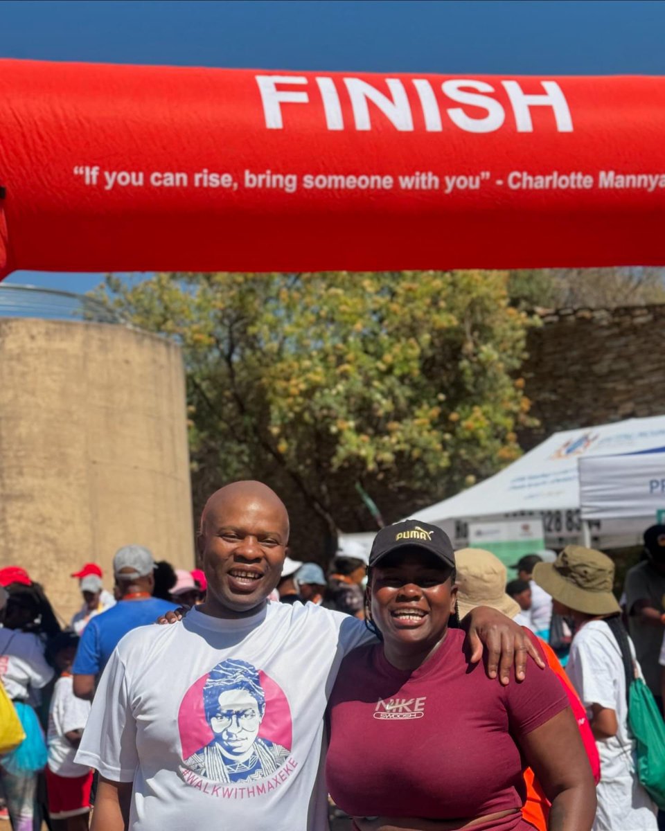 GautengANC's tweet photo. ANC Gauteng Provincial Executive Committee Members Cde Kedibone Diale-Tlabela and Cde Lebogang Maile joined the #WalkWithMaxeke fun walk today, organized by the Charlotte Mannya-Maxeke Institute (CMMI). This commemorative event celebrated Charlotte Maxeke's remarkable contributions as a pioneering figure in women's education and empowerment, anti-apartheid activism, and founding the Bantu Women's League in 1918.
#LetsDoMoreTogether
⚫️🟢🟡