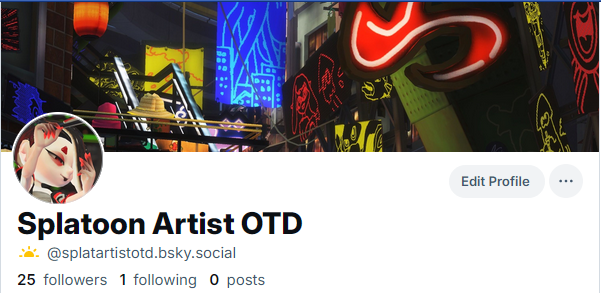 Splatoon Artist OTD tweet media