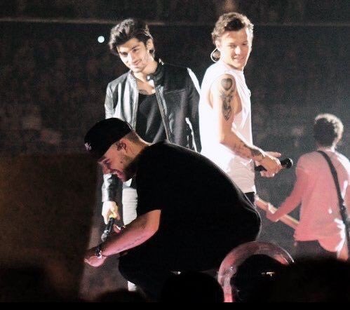zayn e louis olhando pro liam como se ele fosse a coisa mais preciosa 🥺