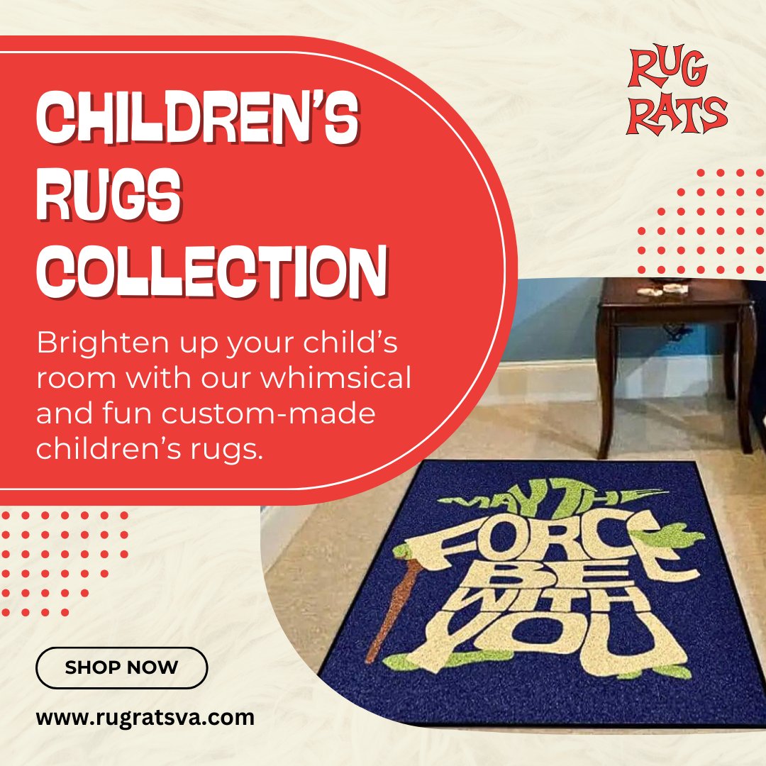Bring creativity to life with Custom Children’s Rugs! Brighten up ...