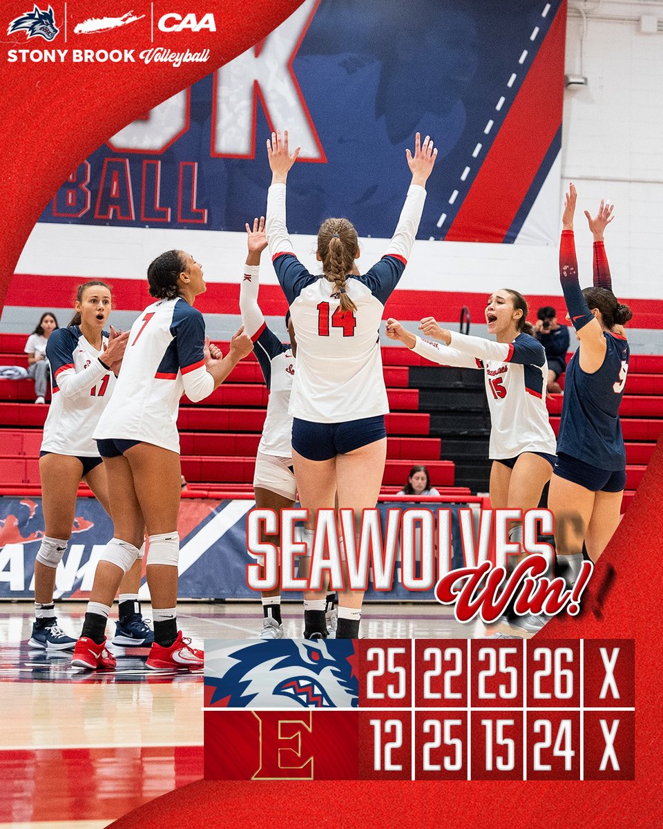 StonyBrookVB's tweet photo. Making moves in the CAA!

🌊🐺 x #CAAVB https://t.co/kcmHYcDfOO