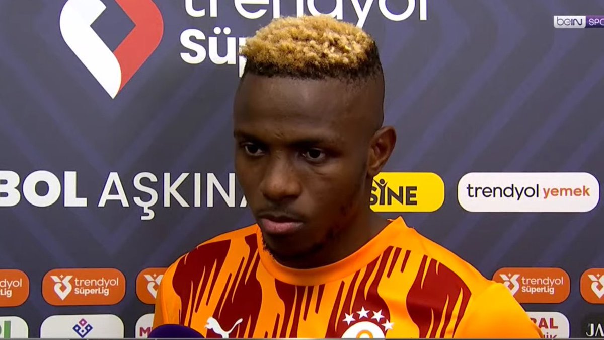 SportsDedi's tweet photo. 🗣️Golün Puskas'a aday olur mu?

Osimhen: "Tabii ki olabilir. Ama en önemlisi takım. İnanılmaz bir goldü. Neden olmasın." https://t.co/kakhXEYEAr