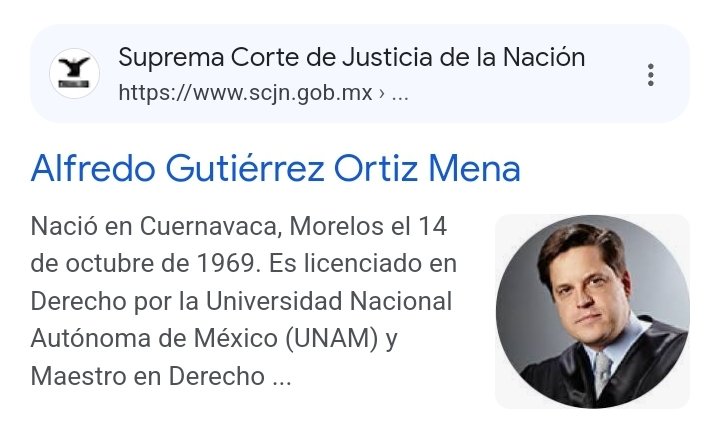 ThemisAtenea1's tweet image. Fuente fidedigna me informan q entre las paredes de la SCJN retumba
que el ministro Alfredo Gutiérrez Ortiz Mena es el ministro que SE VENDERÁ, para que NO SE INVALIDE la REFORMA por los 8 votos de ministros.
Todos atentos...
Retuit para que llegue a sus oídos y haga lo correcto!
