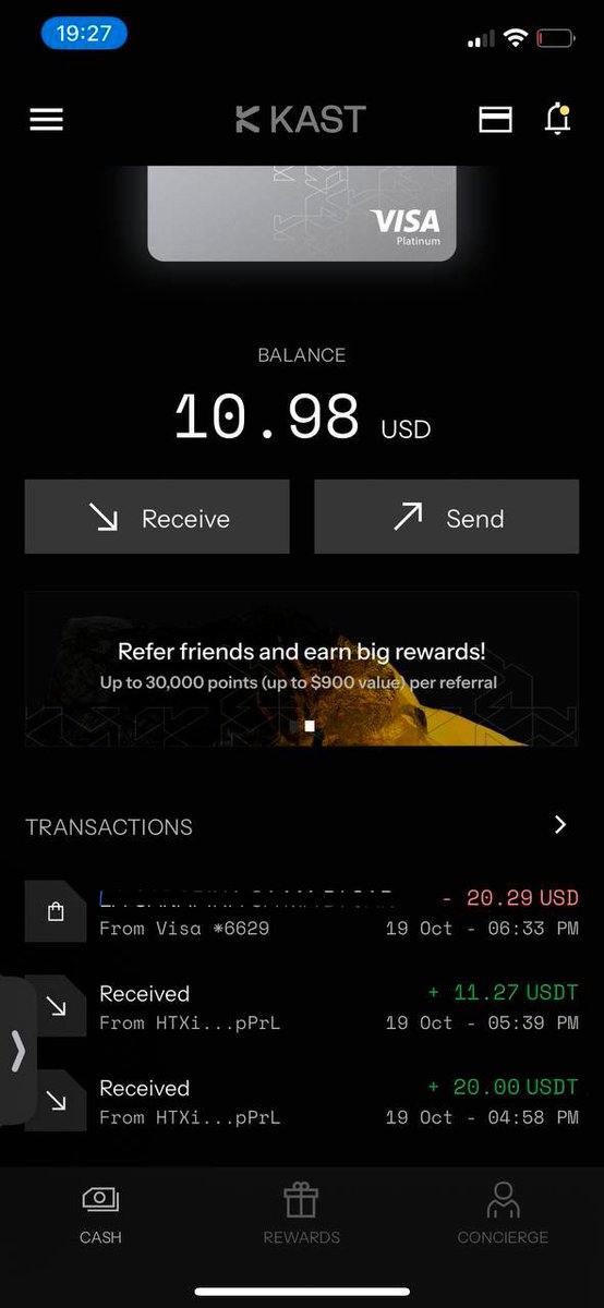 💳 <a href="/KAST_official/">KAST</a>  CARD — perfeito para quem quer um cartão prático com Solana.

🔍 Testei hoje e é mais eficiente que o Offramp! Além disso, tem um airdrop rolando:

🎁 Baixou o app + KYC = 1000 pontos (~$30 no FDV atual).

☕ Recarreguei com USDT (Solana) e paguei €18,30 numa